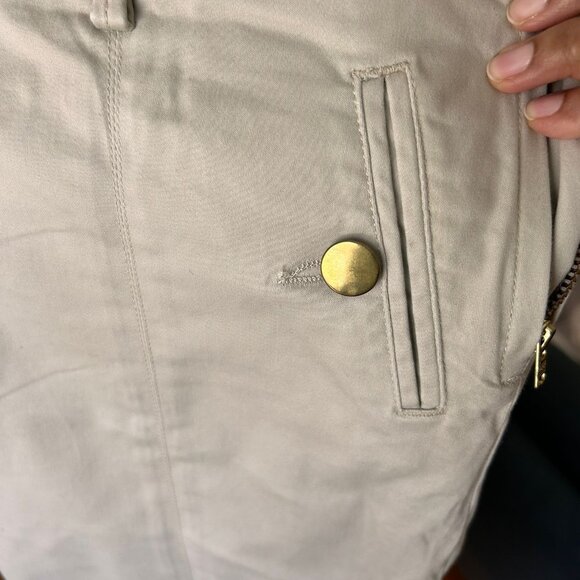 White formal, ankle length pant - Picture 4 of 4